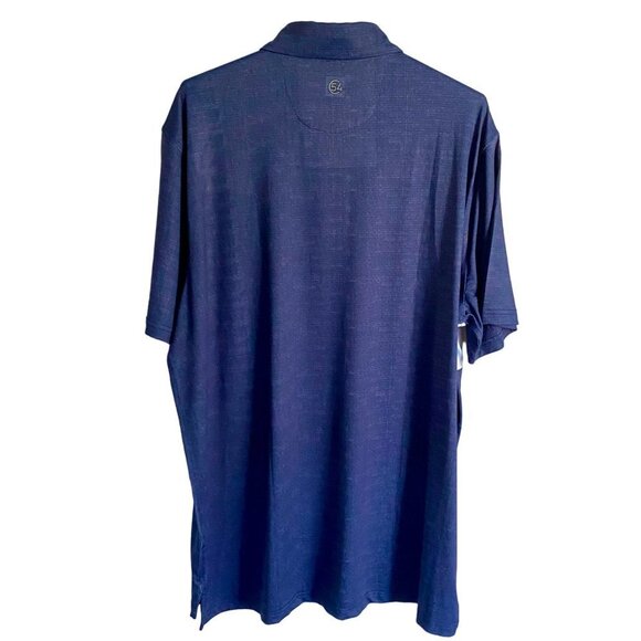 Chase54 Course Top Blue Orange Golf Polo Men's XL - Picture 5 of 9
